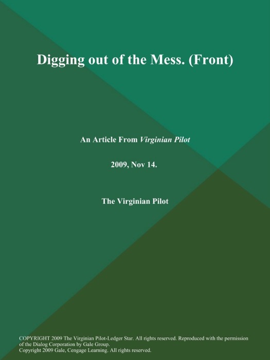 Digging out of the Mess (Front)