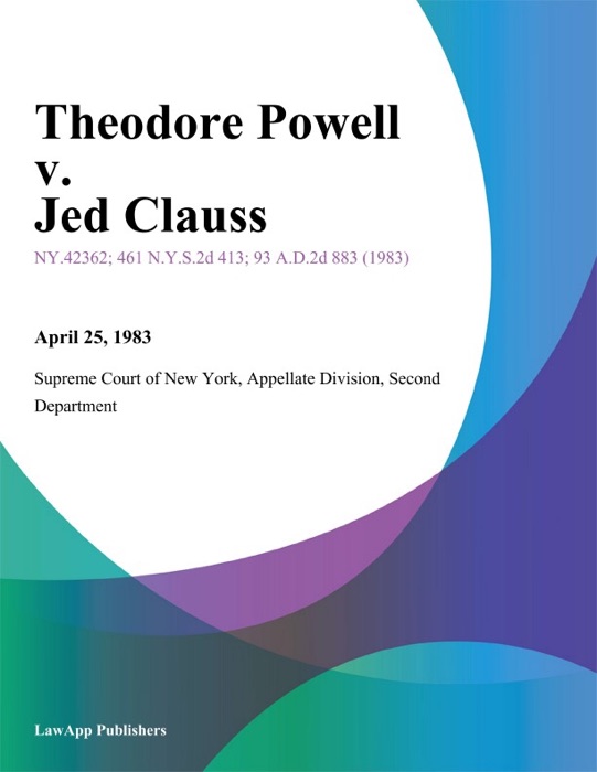 Theodore Powell v. Jed Clauss