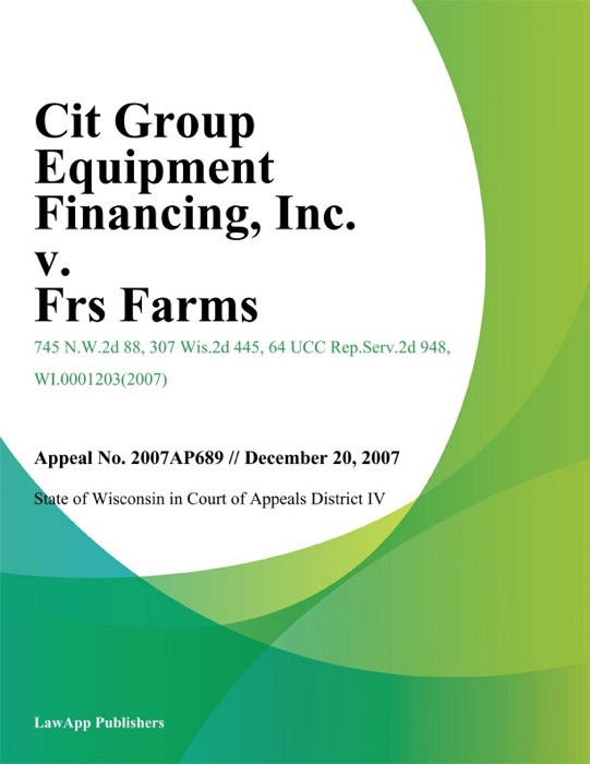 Cit Group Equipment Financing