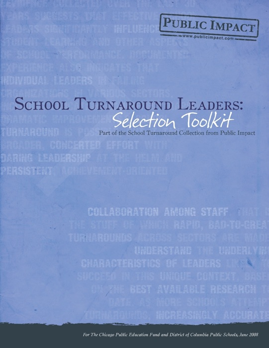 School Turnaround Leaders