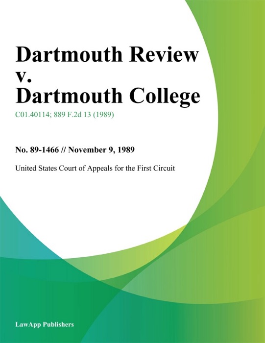 Dartmouth Review v. Dartmouth College