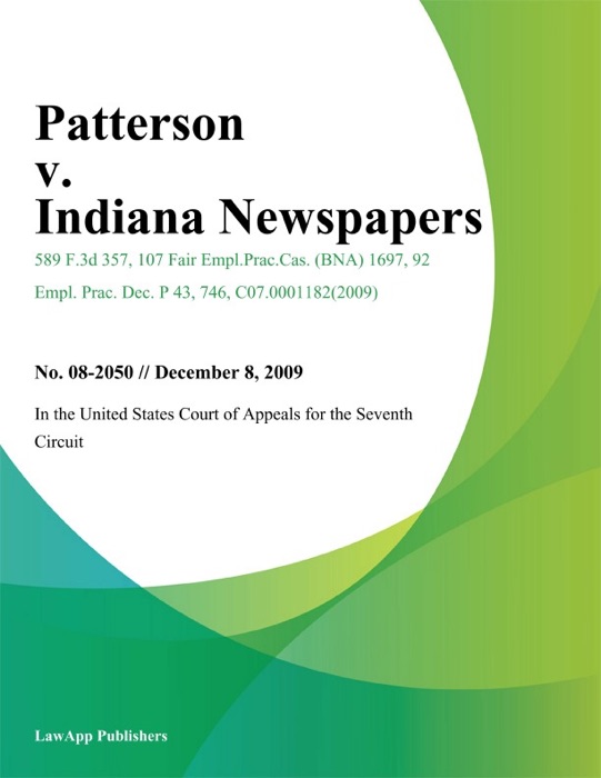 Patterson v. Indiana Newspapers