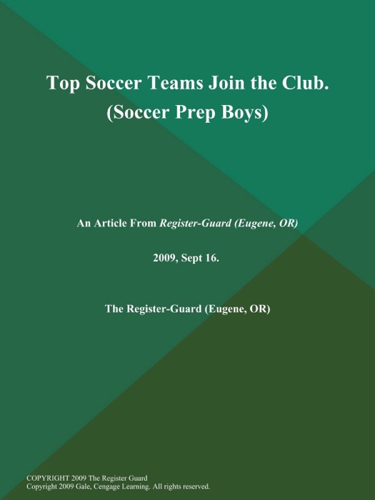 Top Soccer Teams Join the Club (Soccer Prep Boys)