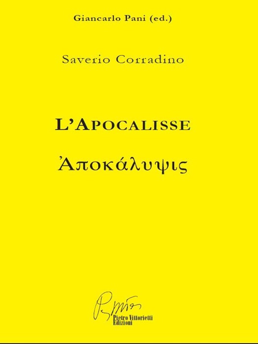 Saverio Corradino, l’Apocalisse