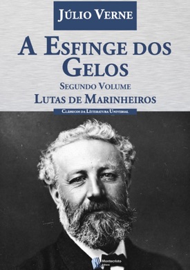 Capa do livro A Esfinge dos Gelos de Jules Verne