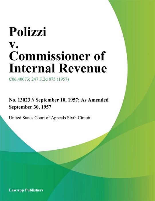 Polizzi v. Commissioner of Internal Revenue