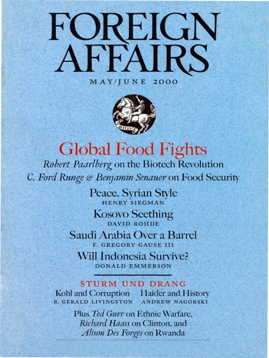 Foreign Affairs - May/June 2000