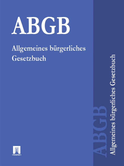Allgemeines bürgerliches Gesetzbuch (ABGB) 2016