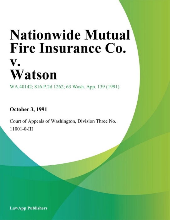 Nationwide Mutual Fire Insurance Co. v. Watson