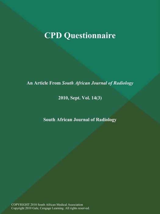 CPD Questionnaire