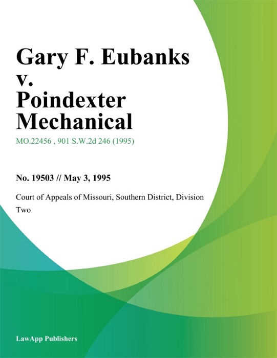 Gary F. Eubanks v. Poindexter Mechanical