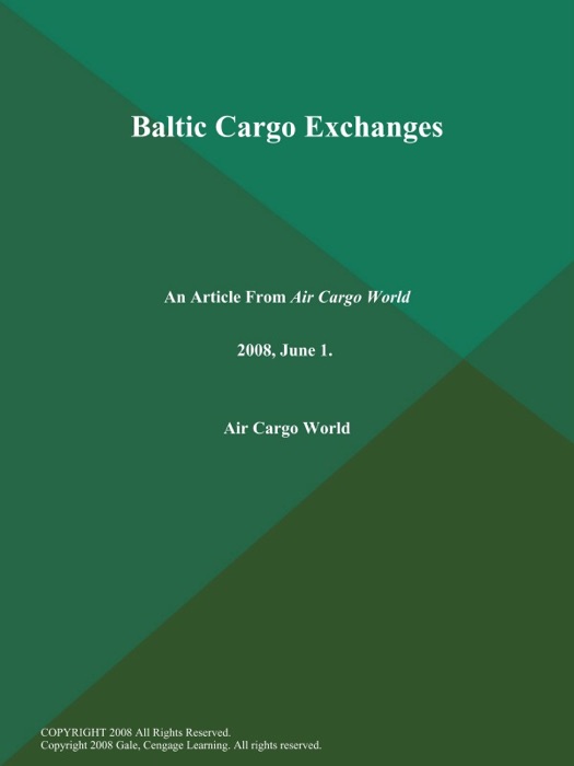 Baltic Cargo Exchanges