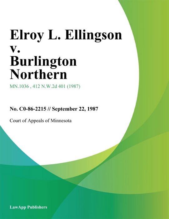 Elroy L. Ellingson v. Burlington Northern
