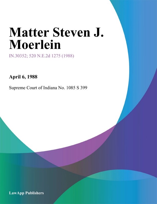 Matter Steven J. Moerlein