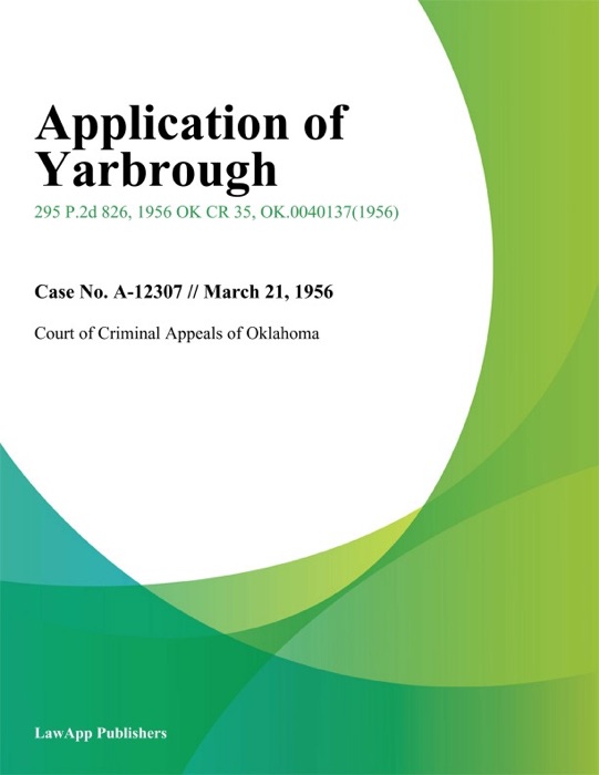 Application of Yarbrough