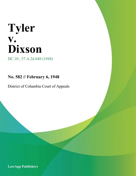 Tyler v. Dixson