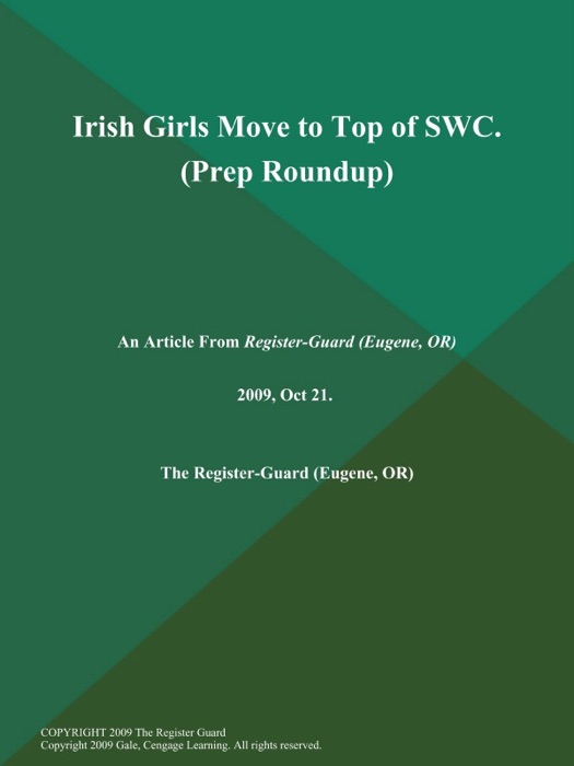 Irish Girls Move to Top of SWC (Prep Roundup)