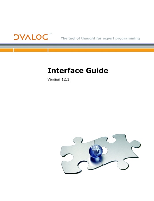 Dyalog Version 12.1 Interface Guide