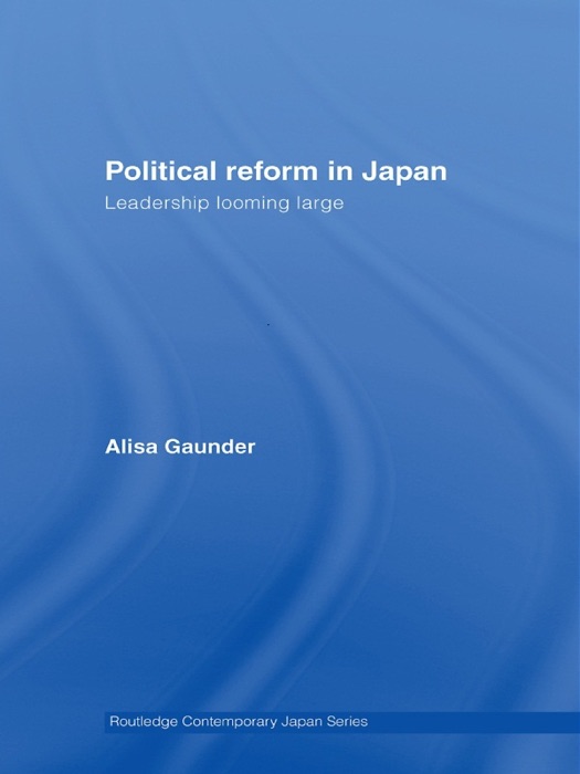 Political Reform in Japan