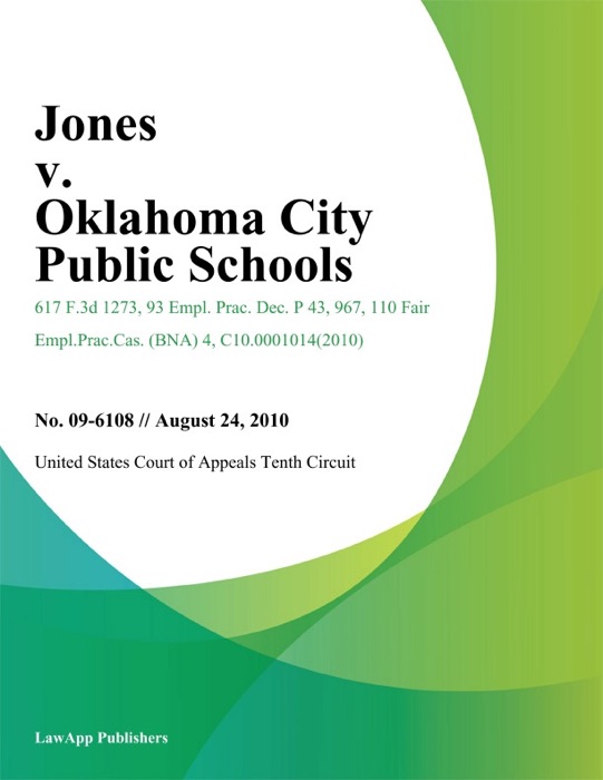 Jones v. Oklahoma City Public Schools