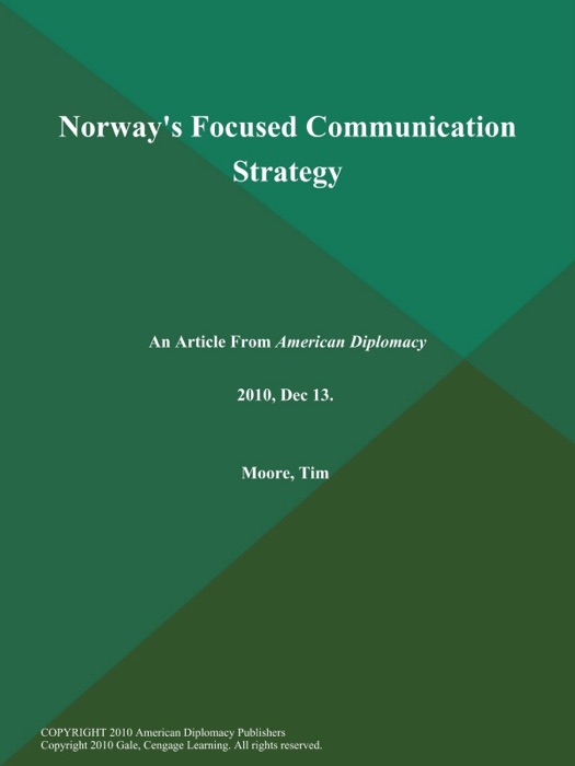 Norway's Focused Communication Strategy