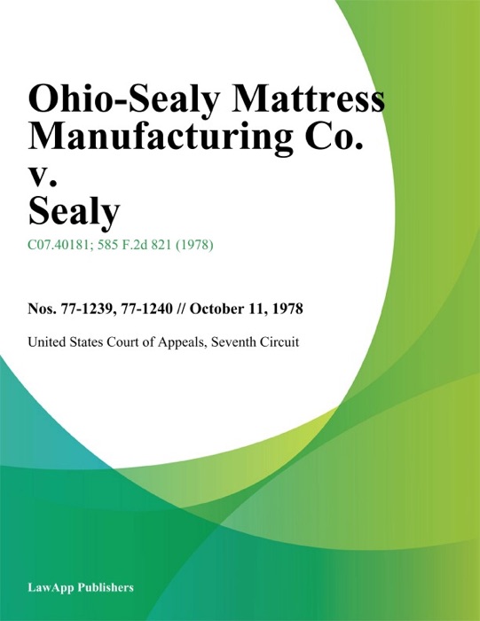 Ohio-Sealy Mattress Manufacturing Co. v. Sealy