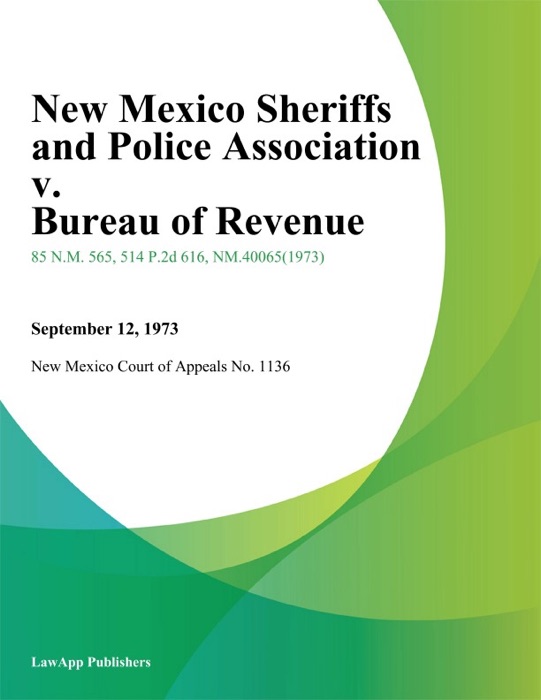 New Mexico Sheriffs And Police Association v. Bureau of Revenue