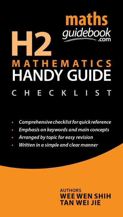 H2 Mathematics Handy Guide