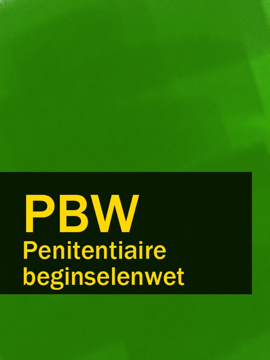 Penitentiaire beginselenwet - PBW