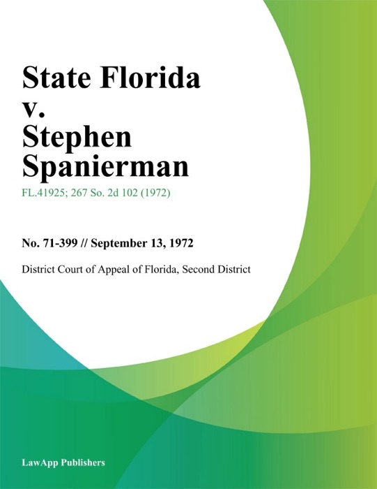 State Florida v. Stephen Spanierman