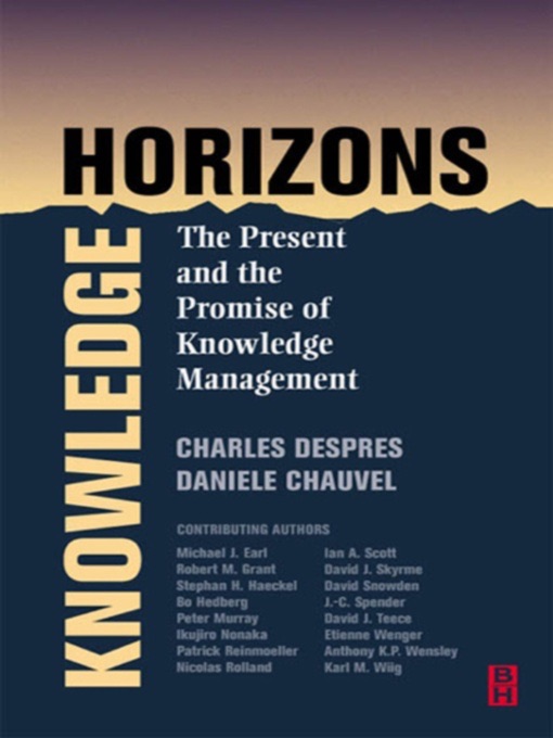 Knowledge Horizons