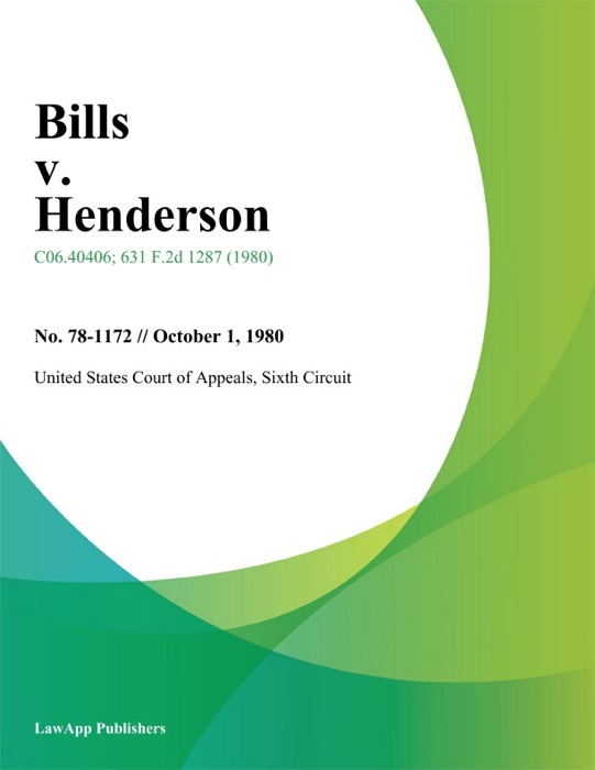 Bills V. Henderson