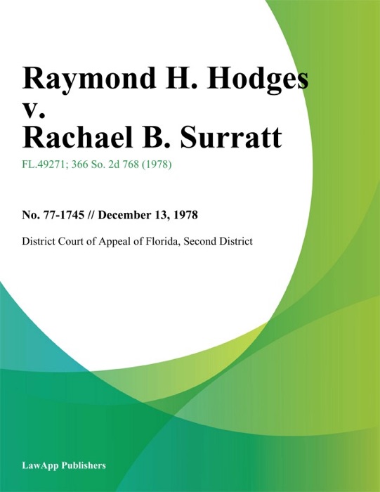 Raymond H. Hodges v. Rachael B. Surratt