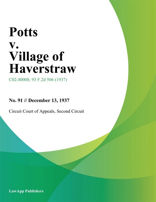 Potts v. Village of Haverstraw