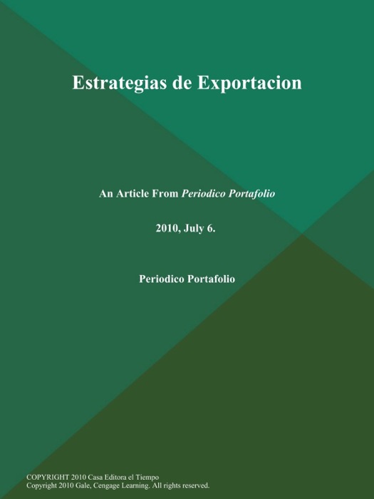 Estrategias de Exportacion