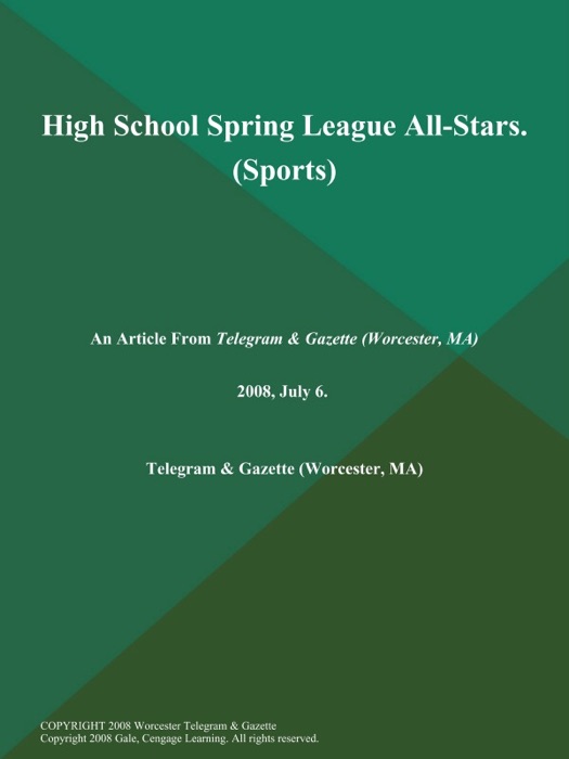 High School Spring League All-Stars (Sports)