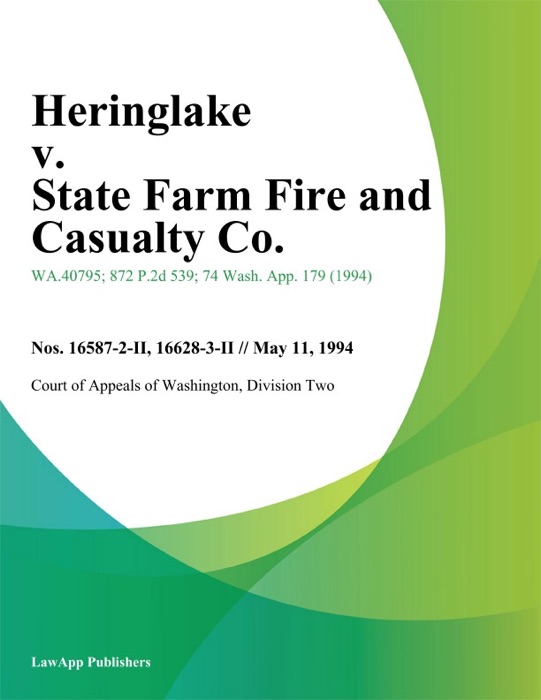 Heringlake V. State Farm Fire And Casualty Co.