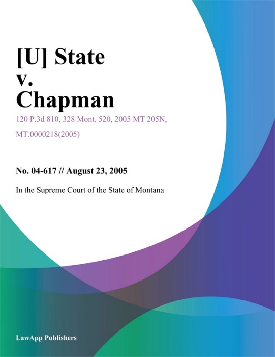 State v. Chapman