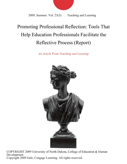 Promoting Professional Reflection: Tools That Help Education Professionals Facilitate the Reflective Process (Report)