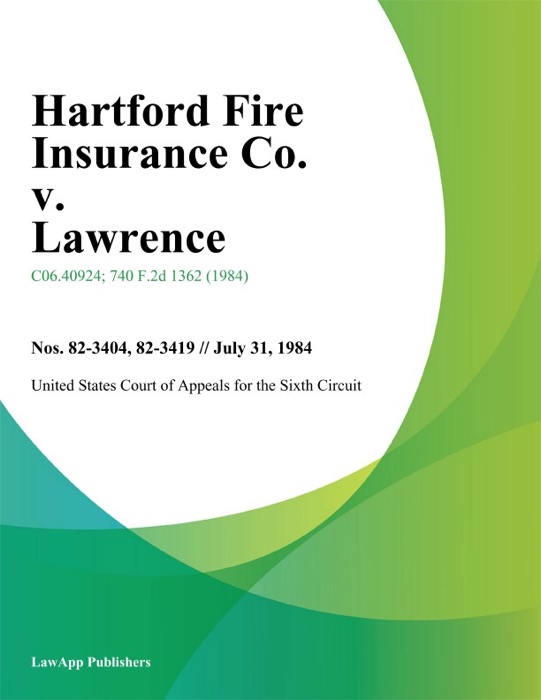 Hartford Fire Insurance Co. V. Lawrence