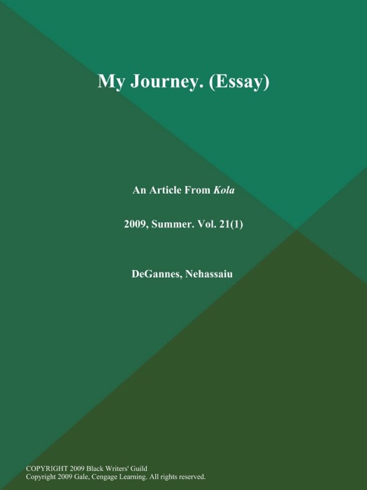 My Journey (Essay)
