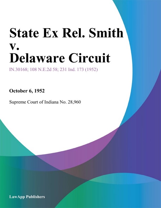 State Ex Rel. Smith v. Delaware Circuit