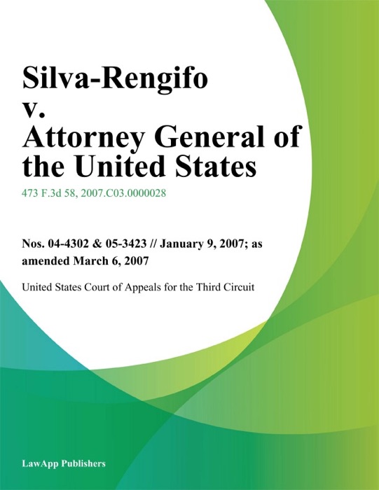 Silva-Rengifo v. Attorney General of the United States