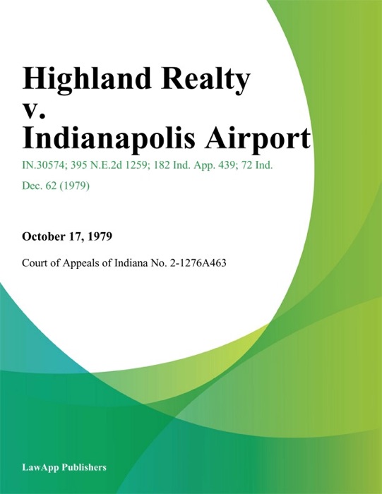 Highland Realty v. Indianapolis Airport