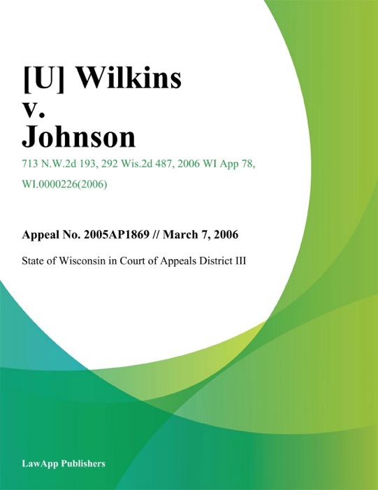 Wilkins v. Johnson