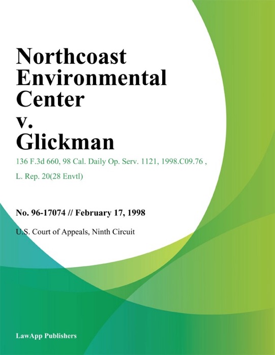 Northcoast Environmental Center v. Glickman