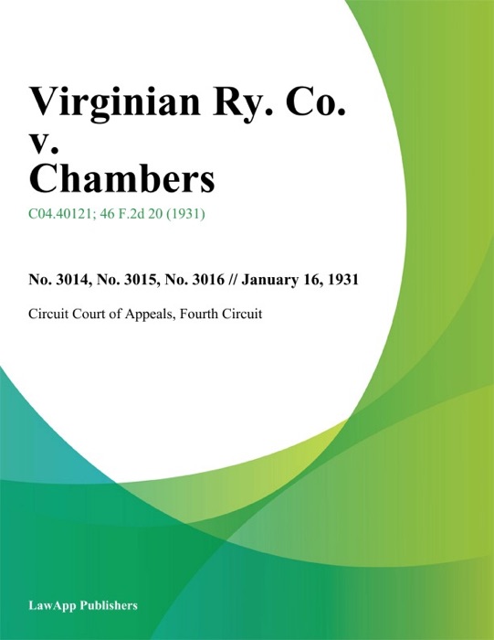 Virginian Ry. Co. v. Chambers