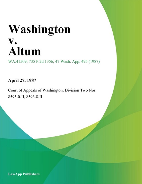 Washington V. Altum