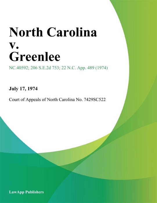 North Carolina v. Greenlee