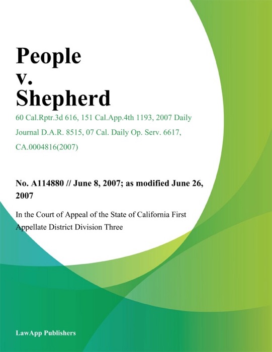 People v. Shepherd
